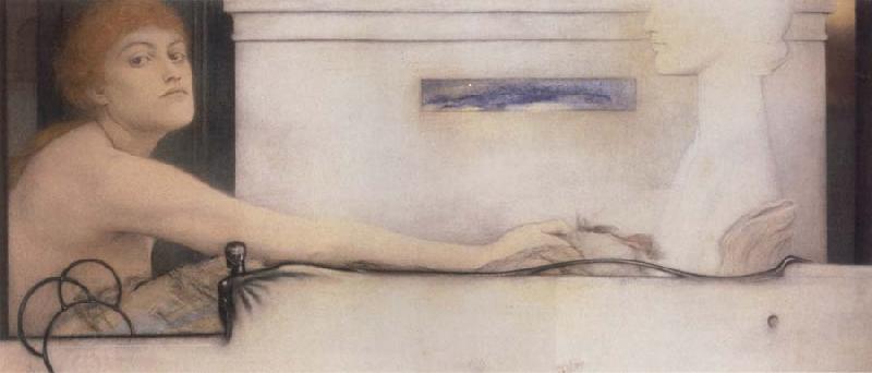 Fernand Khnopff The Offering China oil painting art